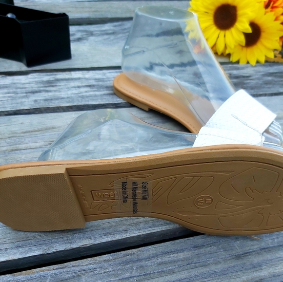 Westloop White Sandals - Picture 5 of 8